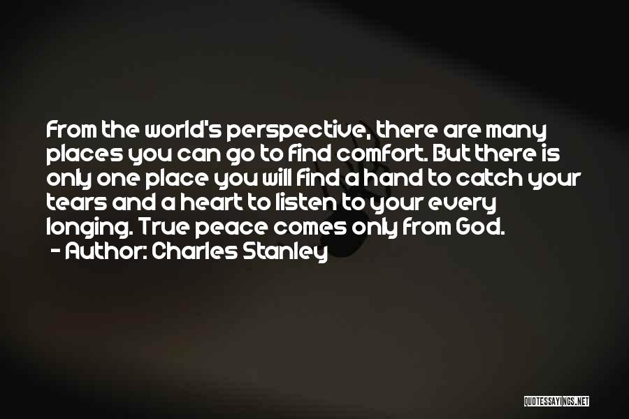 God's Hand Quotes By Charles Stanley