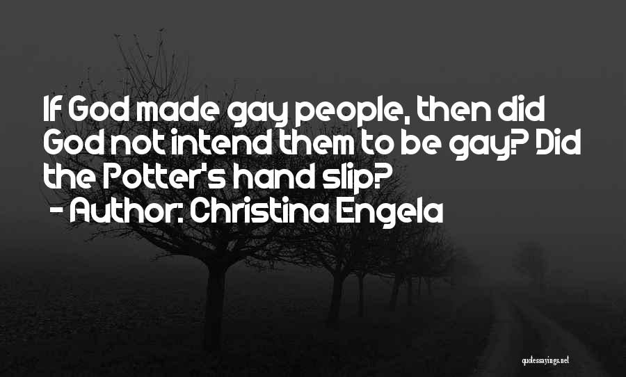 God's Hand Quotes By Christina Engela