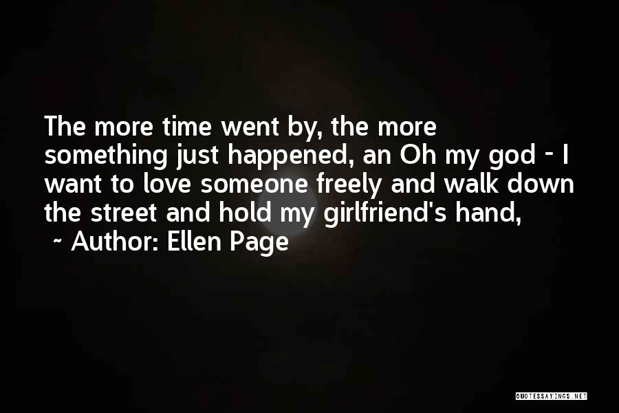 God's Hands Quotes By Ellen Page