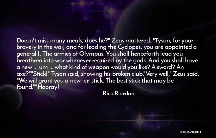 Gods Leading Quotes By Rick Riordan Gods Leading Quotes By Rick Riordan