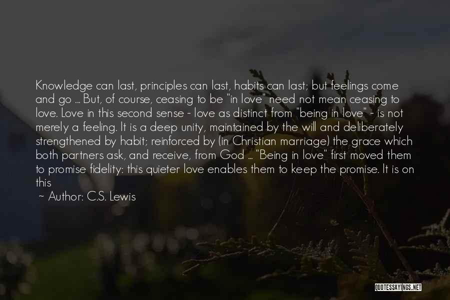 God's Love And Grace Quotes By C.S. Lewis