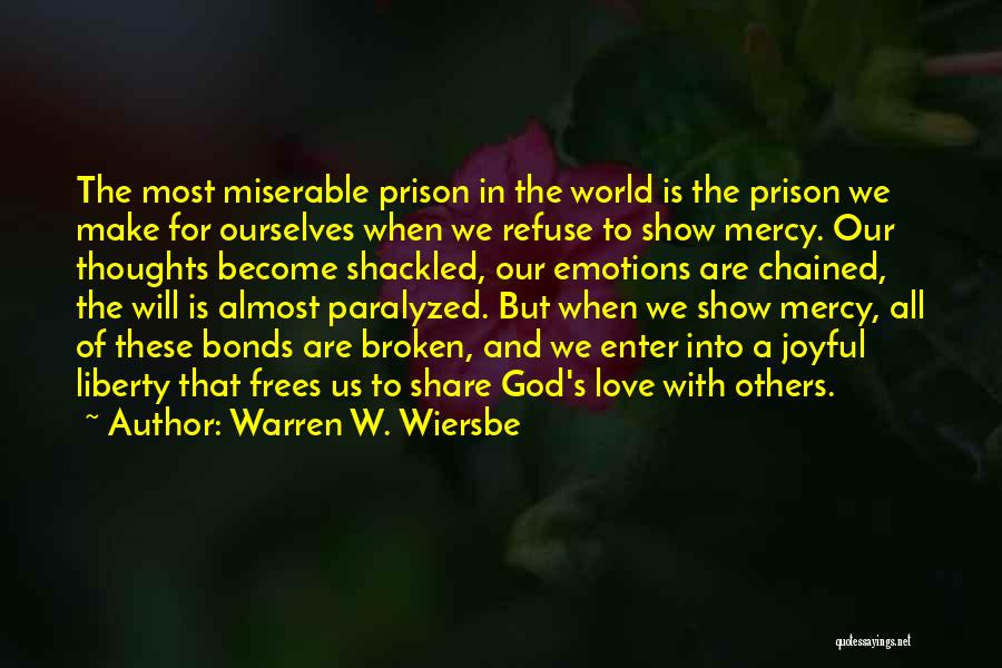 God's Love And Mercy Quotes By Warren W. Wiersbe