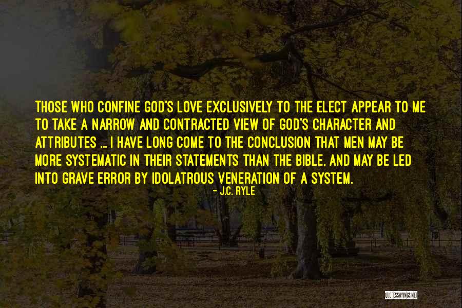 God's Love Bible Quotes By J.C. Ryle God's Love Bible Quotes By J.C. Ryle