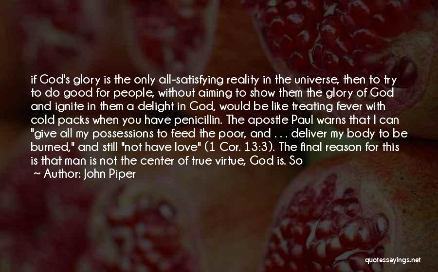 God's Love For Man Quotes By John Piper