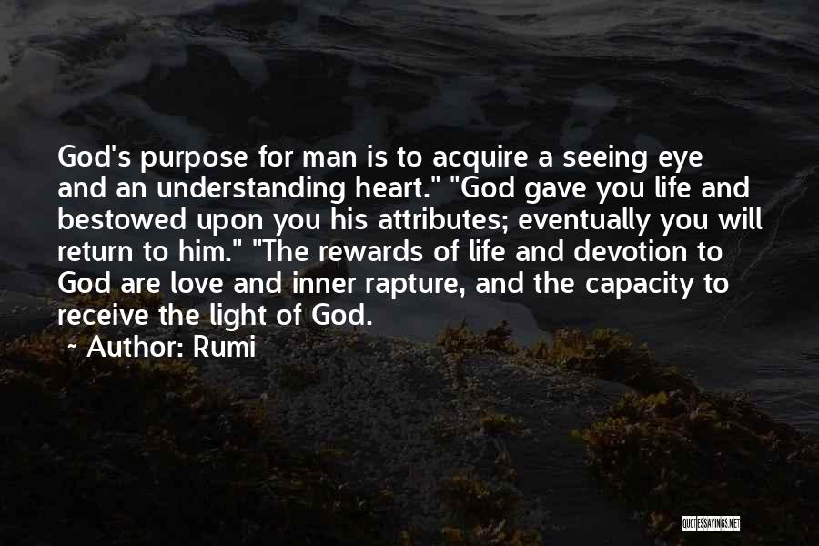 God's Love For Man Quotes By Rumi