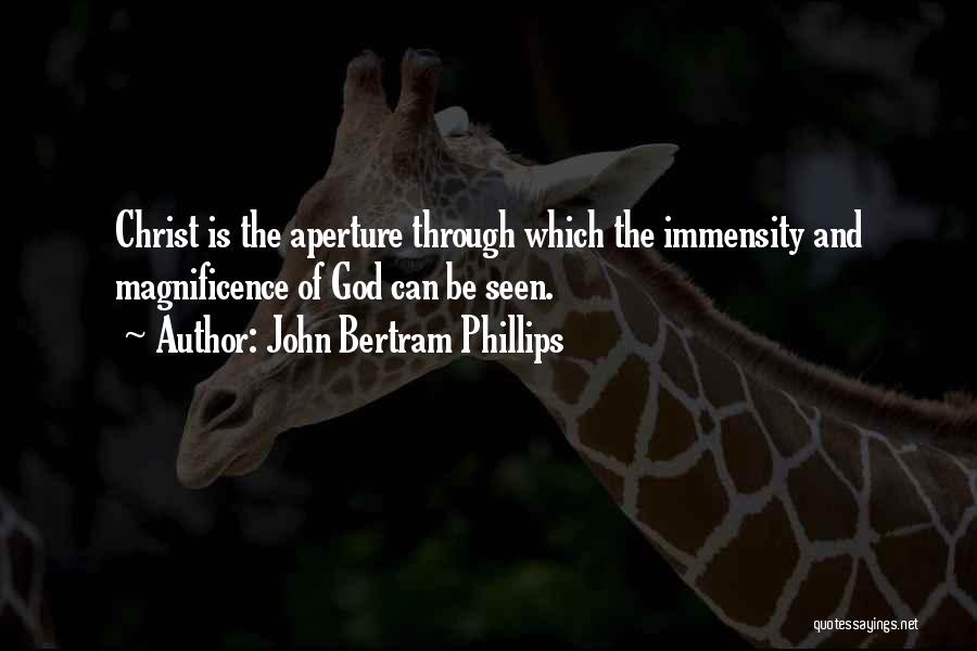 God's Magnificence Quotes By John Bertram Phillips