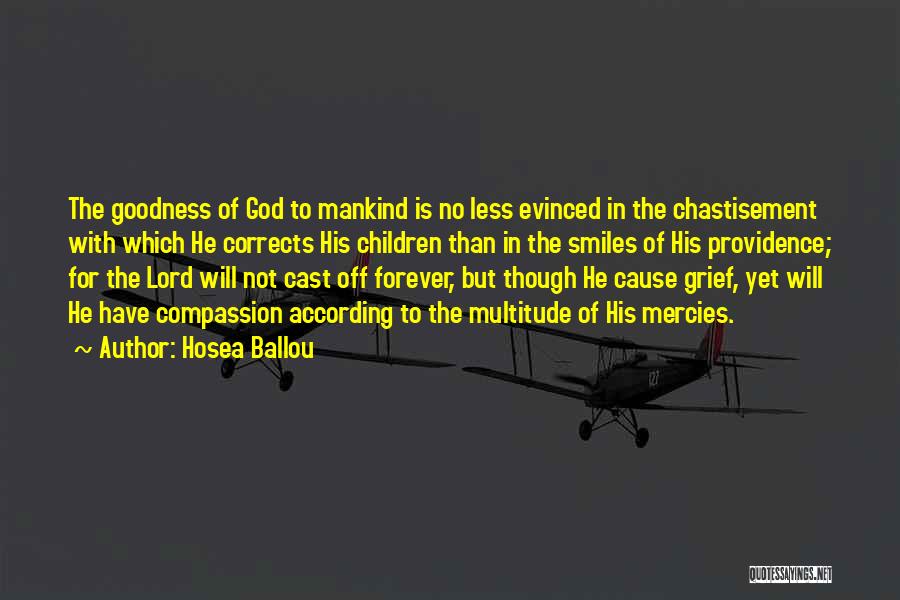 God's Mercies Quotes By Hosea Ballou