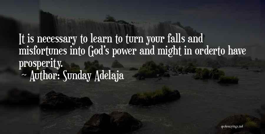 God's Might Quotes By Sunday Adelaja