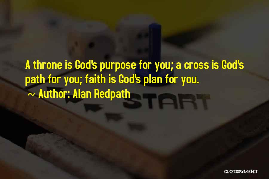 God's Plan For You Quotes By Alan Redpath