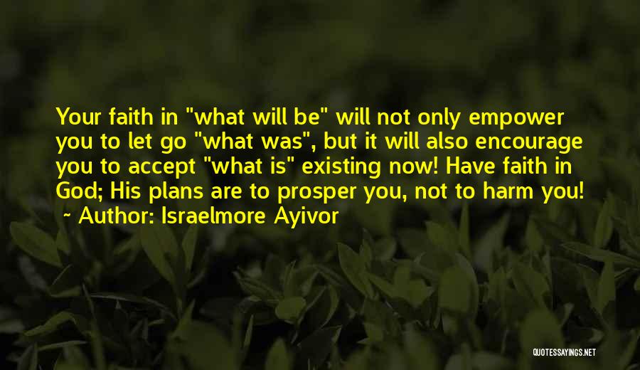 God's Plan For Your Life Quotes By Israelmore Ayivor