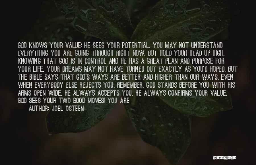 God's Plan For Your Life Quotes By Joel Osteen