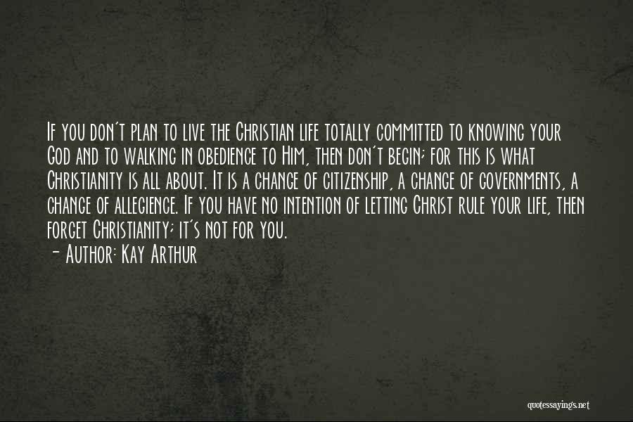 God's Plan For Your Life Quotes By Kay Arthur
