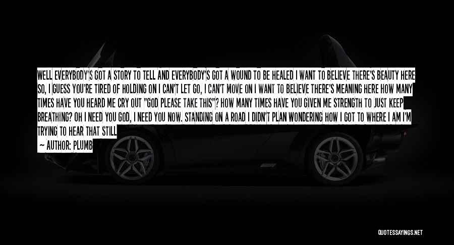 God's Plan Quotes By Plumb God's Plan Quotes By Plumb