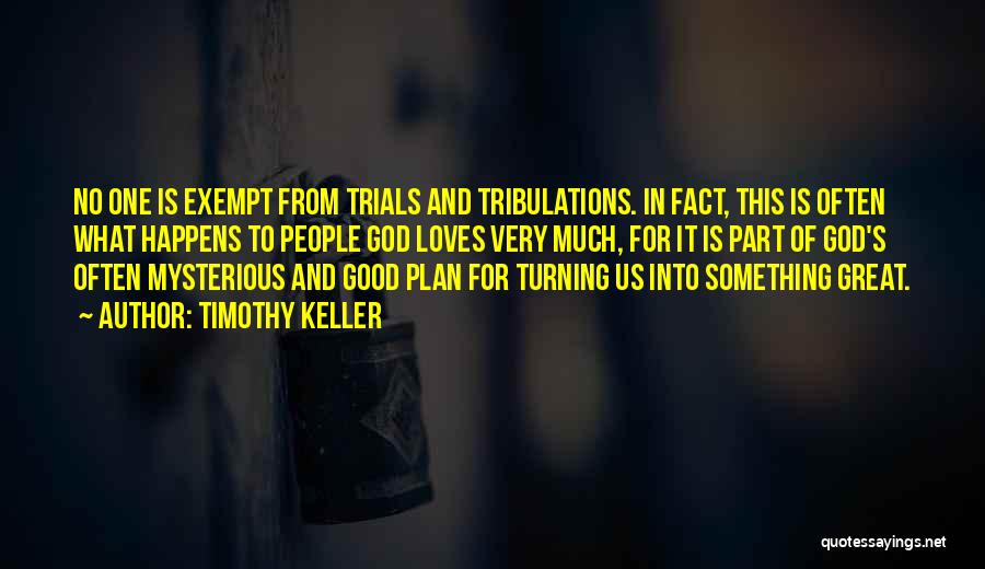 God's Plan Quotes By Timothy Keller