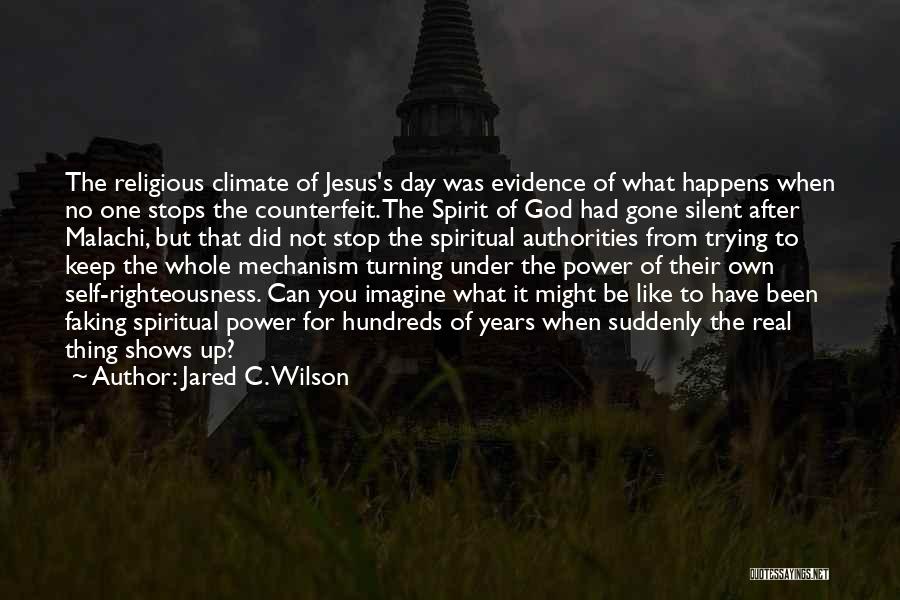 God's Power Quotes By Jared C. Wilson