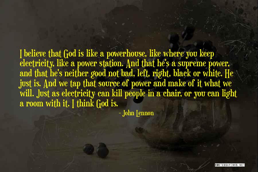 God's Power Quotes By John Lennon