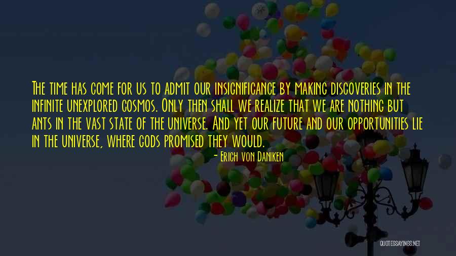 Gods Promised Quotes By Erich Von Daniken
