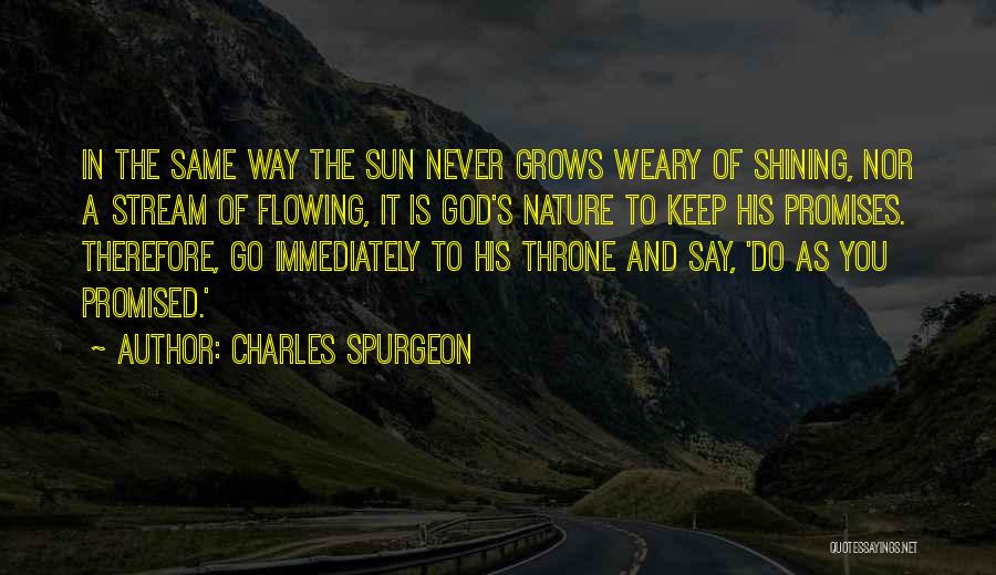 God's Promises Quotes By Charles Spurgeon