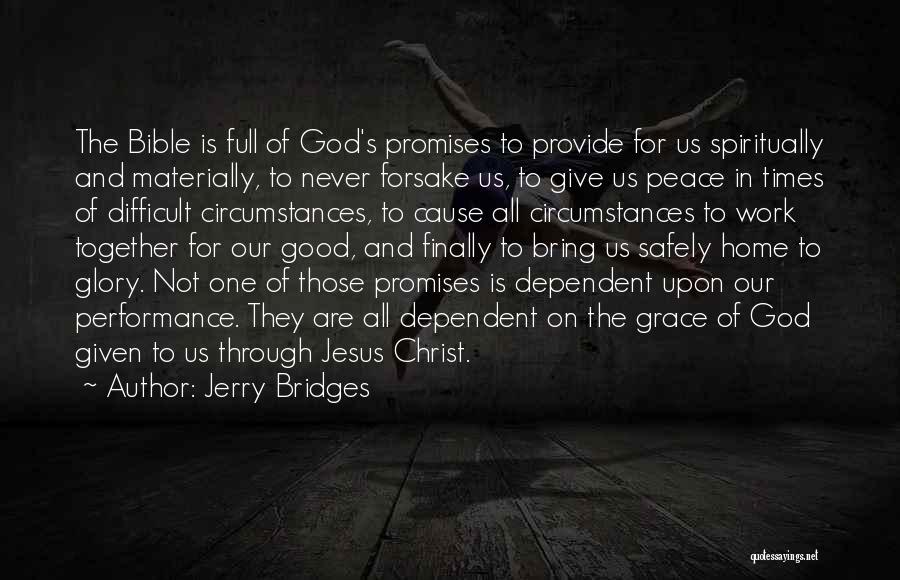 God's Promises Quotes By Jerry Bridges