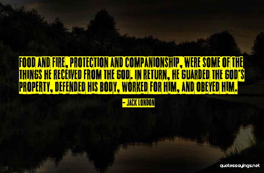 God's Protection Quotes By Jack London God's Protection Quotes By Jack London