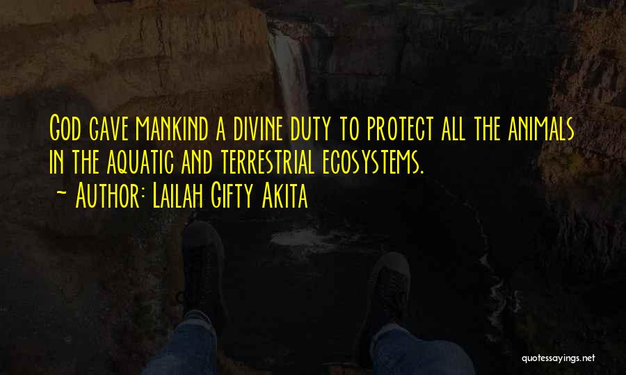 God's Protection Quotes By Lailah Gifty Akita