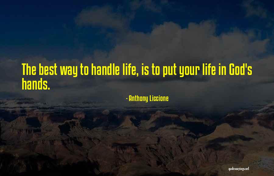 God's Provision Quotes By Anthony Liccione God's Provision Quotes By Anthony Liccione
