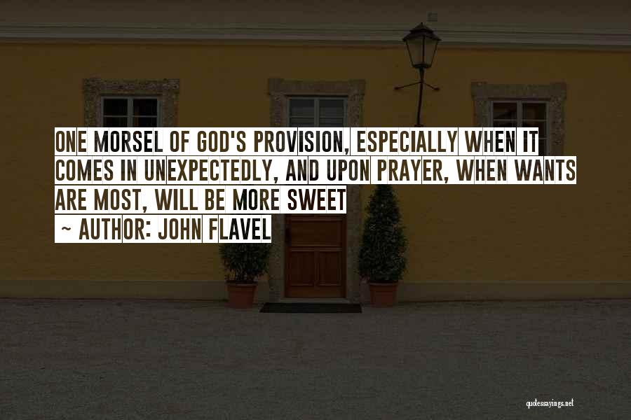 God's Provision Quotes By John Flavel