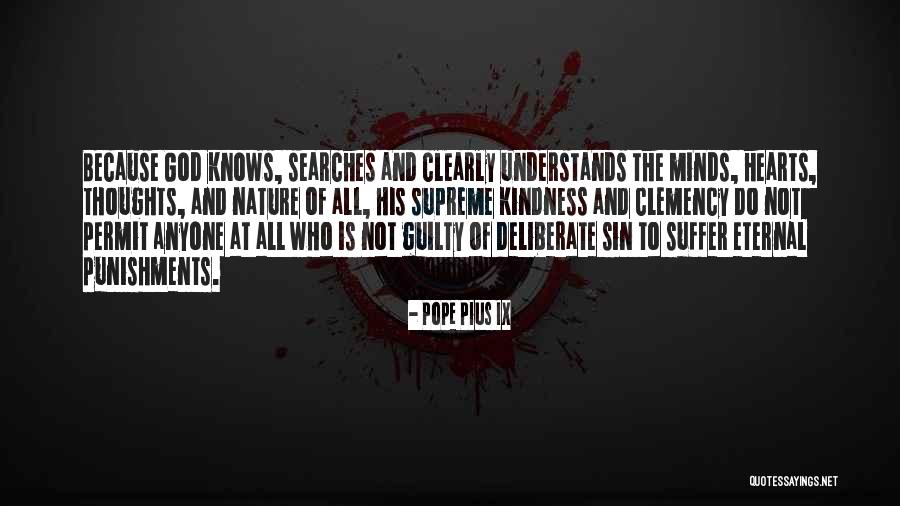 God's Punishments Quotes By Pope Pius IX God's Punishments Quotes By Pope Pius IX