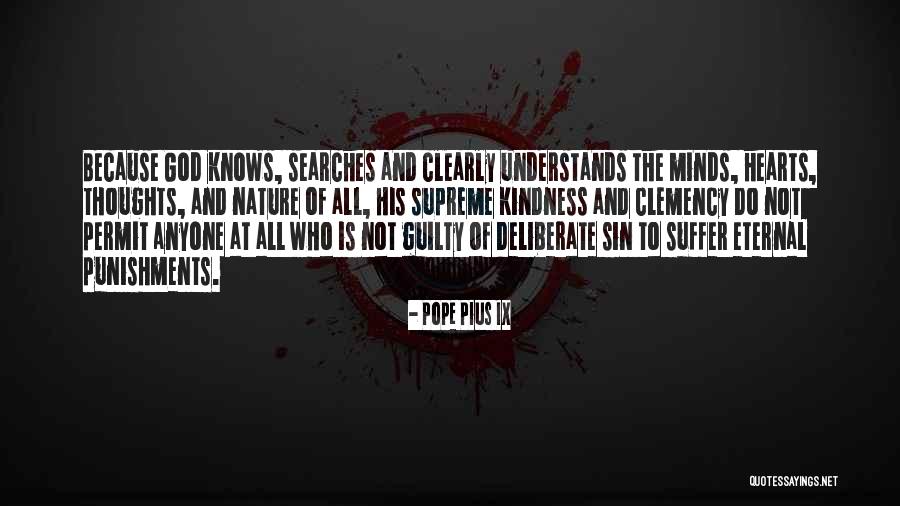 God's Punishments Quotes By Pope Pius IX