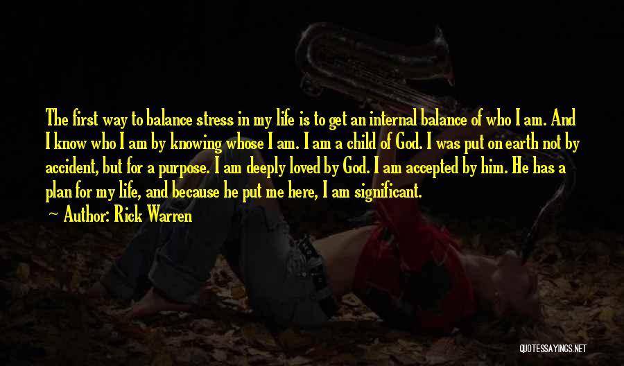 God's Purpose In My Life Quotes By Rick Warren