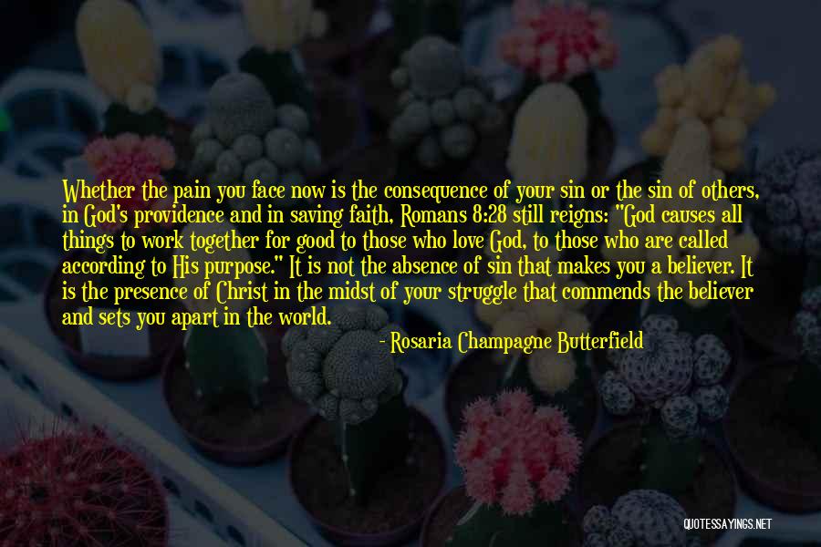God's Purpose Quotes By Rosaria Champagne Butterfield God's Purpose Quotes By Rosaria Champagne Butterfield