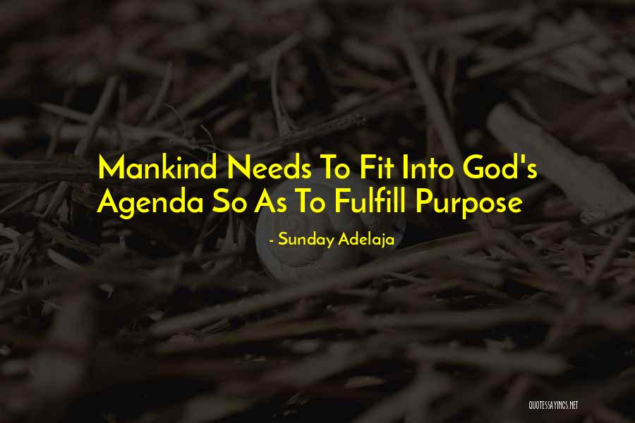 God's Purpose Quotes By Sunday Adelaja God's Purpose Quotes By Sunday Adelaja