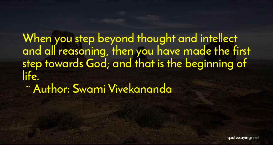 God's Reasoning Quotes By Swami Vivekananda