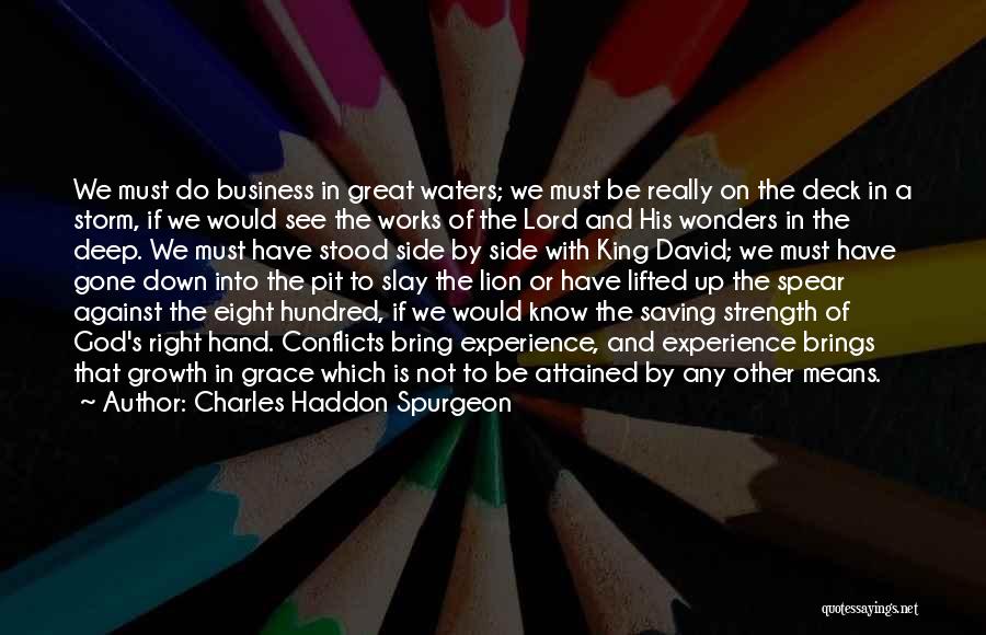 God's Saving Grace Quotes By Charles Haddon Spurgeon