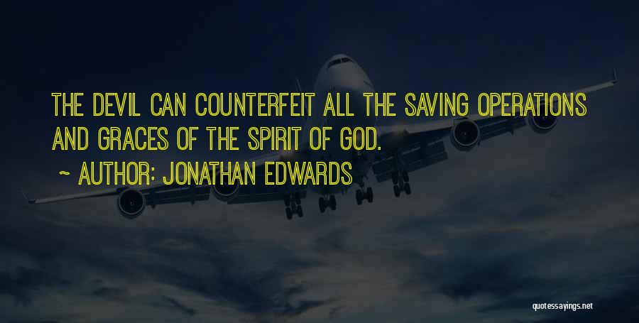 God's Saving Grace Quotes By Jonathan Edwards