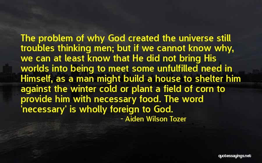 God's Shelter Quotes By Aiden Wilson Tozer