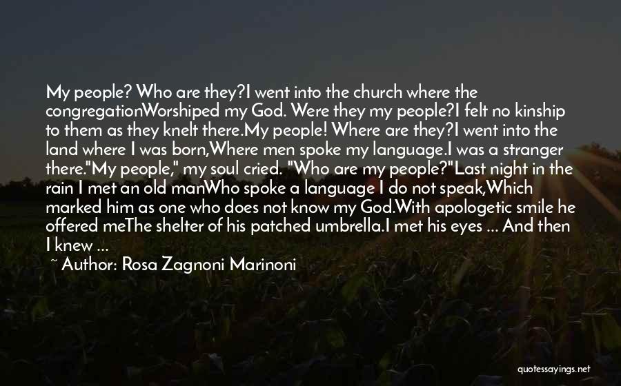God's Shelter Quotes By Rosa Zagnoni Marinoni