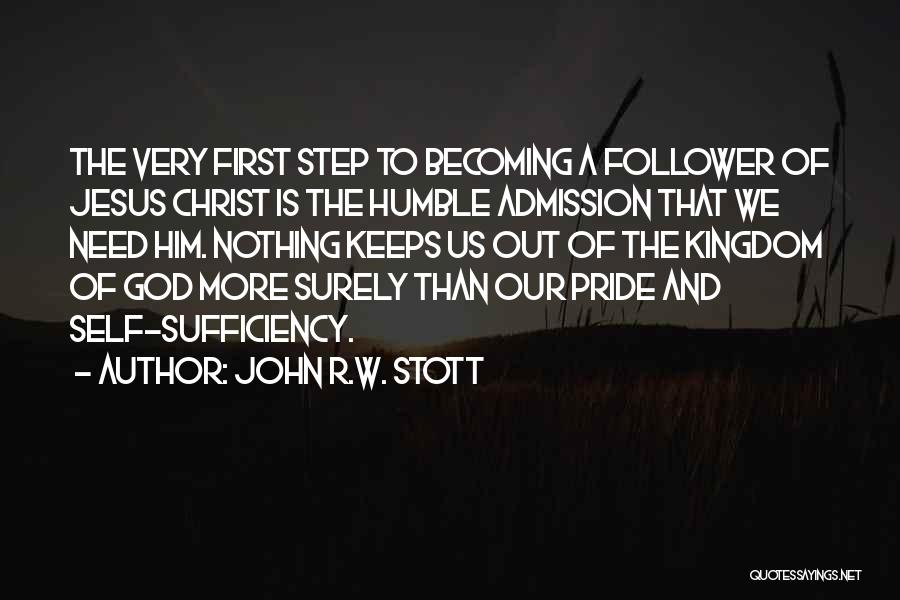 God's Sufficiency Quotes By John R.W. Stott