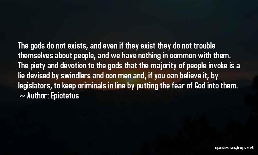 Gods Themselves Quotes By Epictetus