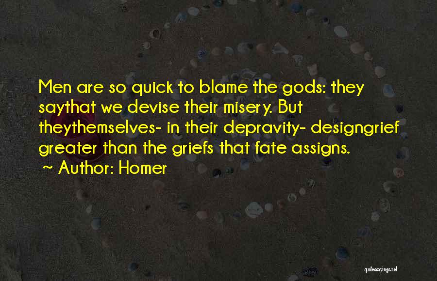 Gods Themselves Quotes By Homer