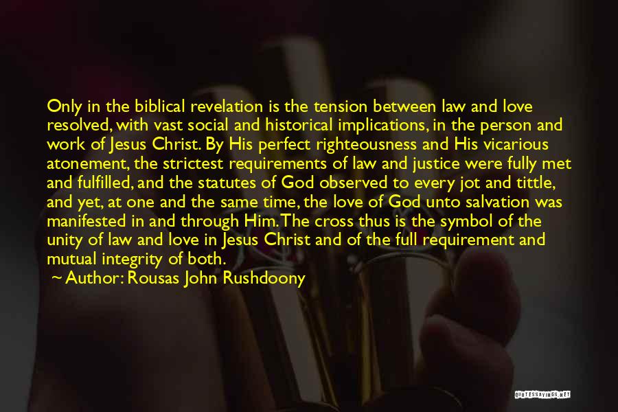 God's Time Is Perfect Quotes By Rousas John Rushdoony