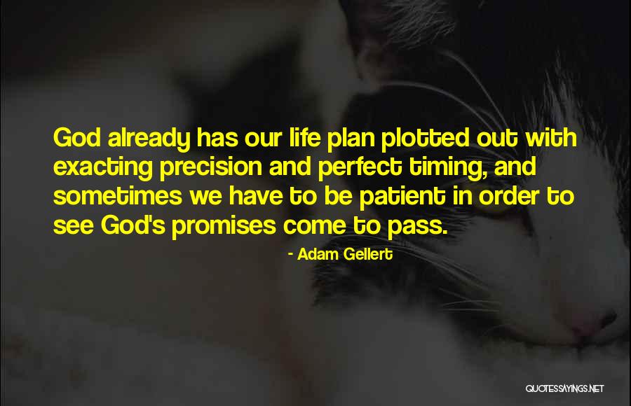 God's Timing Quotes By Adam Gellert