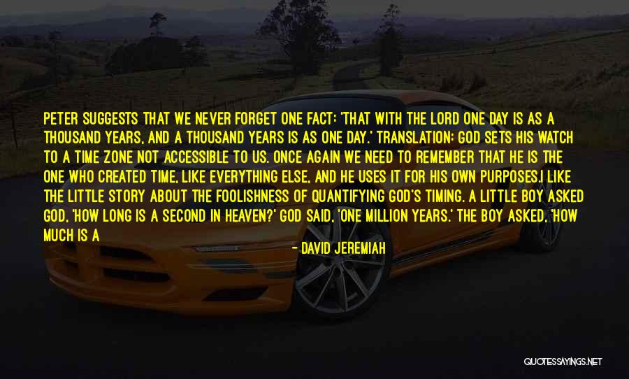 God's Timing Quotes By David Jeremiah