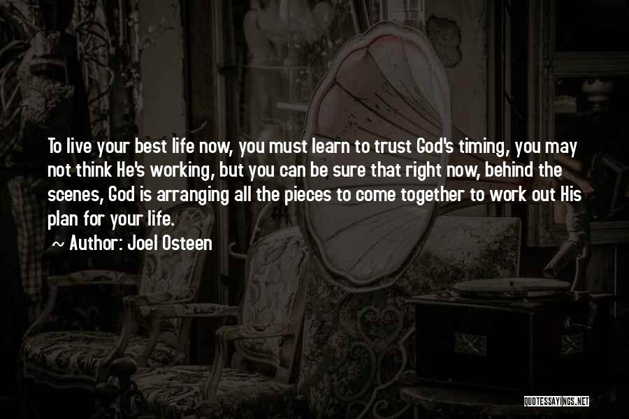God's Timing Quotes By Joel Osteen