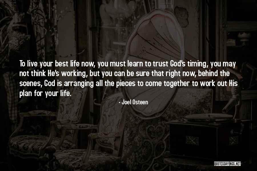 God's Timing Quotes By Joel Osteen