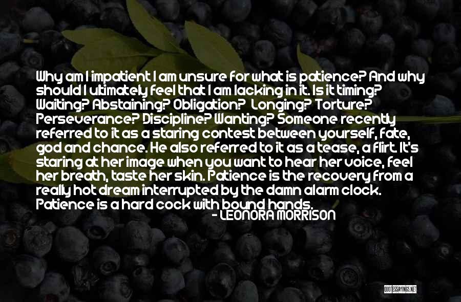 God's Timing Quotes By LEONORA MORRISON God's Timing Quotes By LEONORA MORRISON