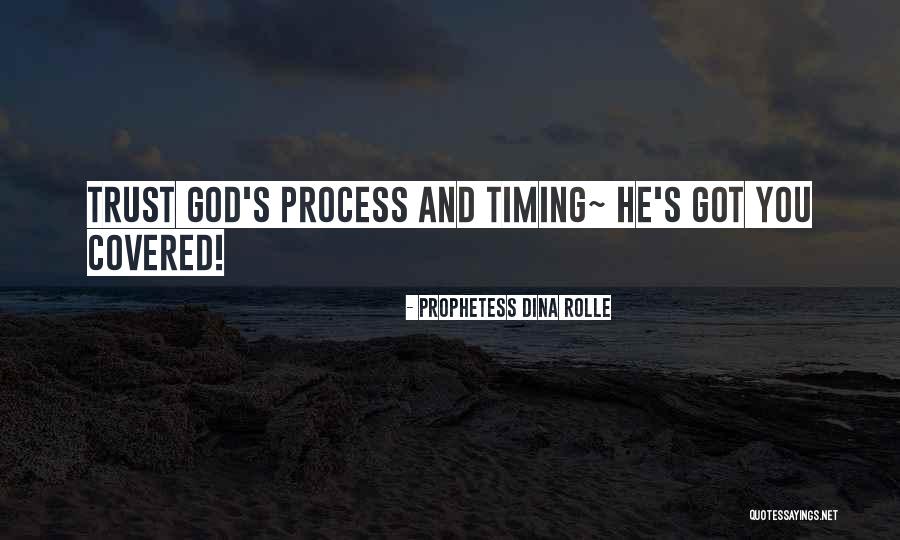 God's Timing Quotes By Prophetess Dina Rolle