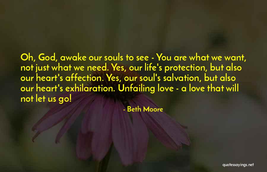 God's Unfailing Love Quotes By Beth Moore