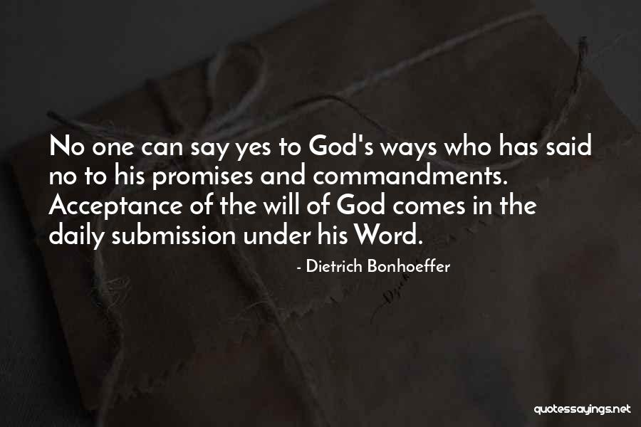 God's Ways Quotes By Dietrich Bonhoeffer God's Ways Quotes By Dietrich Bonhoeffer