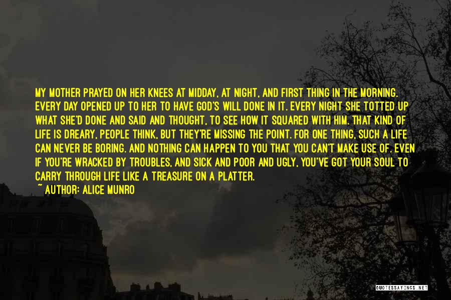 God's Will For My Life Quotes By Alice Munro